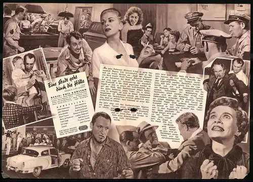 Filmprogramm IFB Nr. 3277, Eine Stadt geht durch die Hölle, John McIntire, Richard Kelly, Regie: Phil Karlson