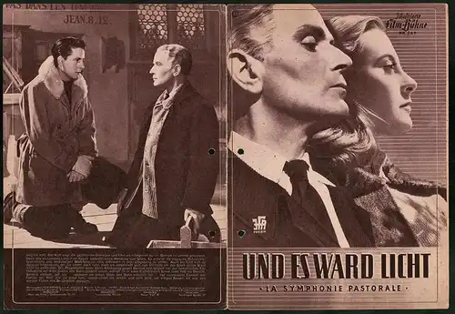 Filmprogramm IFB Nr. 264, Und es ward Licht, Michèle Morgan, Pierre Blanchar, Line Noro, Regie: Jean Delannoy