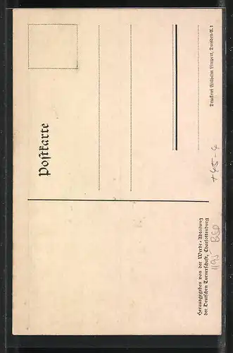 Künstler-AK Marburg a. L., 2. Jugendtreffen der deutschen Turnerschaft 1924, Bekränztes blondes Mädchen