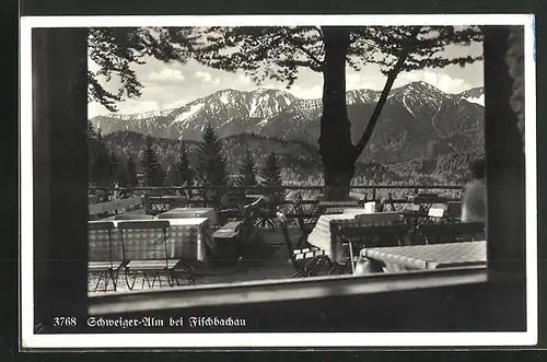AK Fischbachau, Gasthaus Schweiger-Alm