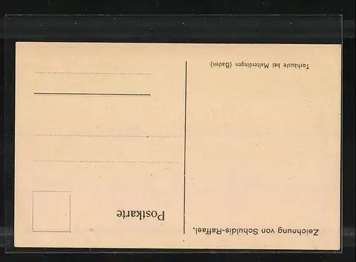 Künstler-AK Malterdingen, Torhäusle