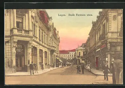 AK Lugos, Déak Ferencz utca.