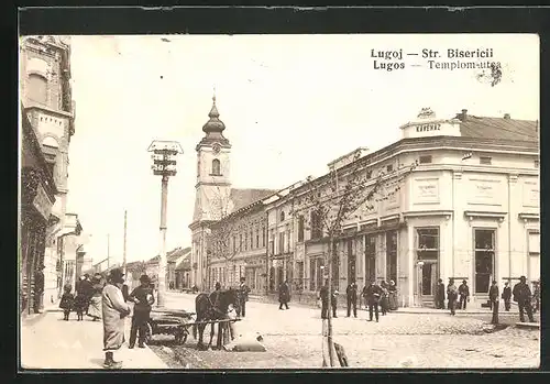 AK Lugos, Templom-utca