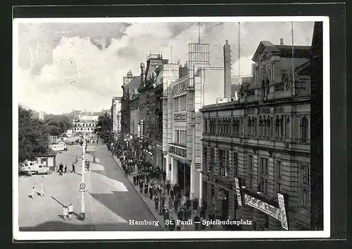 AK Hamburg-St. Pauli, Spielbudenplatz