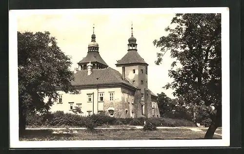 AK Smecno, Blick zum Schloss