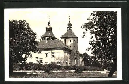 AK Smecno, Blick zum Schloss