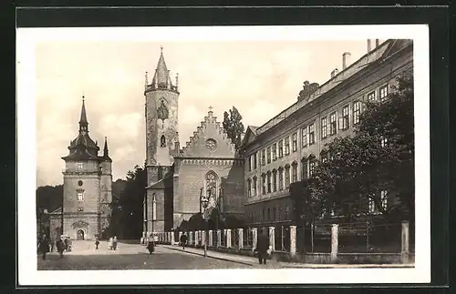 AK Teplitz Schönau / Teplice, Zàmeckè nàmesti