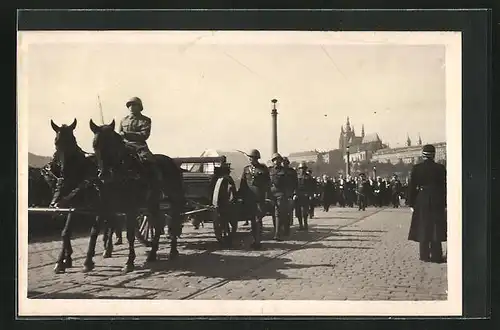 AK Beisetzung des Präsidenten Masaryk (TGM)