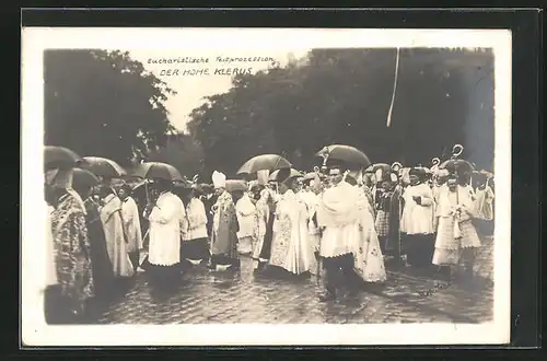 AK Wien, Eucharistischer Kongress 1912, der Hohe Klerus