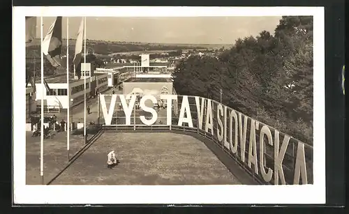 AK Uh. Hradiste, Výstava Slovácka 1937, Messegelände