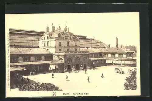 AK Dijon, Gare Dijon-Ville, Bahnhof