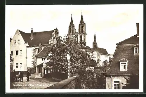 AK Meissen a.d. Elbe, Freiheit und Dom