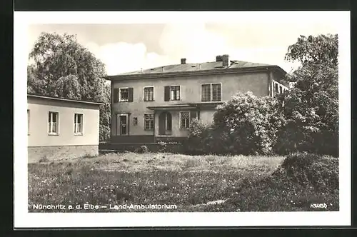 AK Nünchritz a.d. Elbe, Land-Ambulatorium