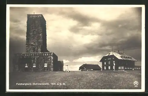 AK Feldberg im Schwarzwald, Feldbergturm