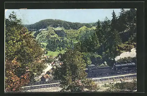 AK Triberg, Schwarzwaldbahn