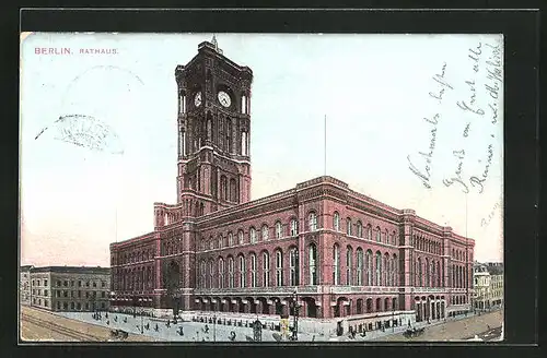 AK Berlin, Rathaus in der Königstrasse
