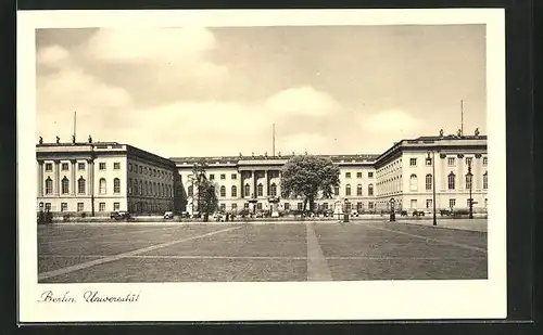 AK Berlin, Blick zur Universität