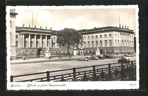 AK Berlin, Blick auf die Universität