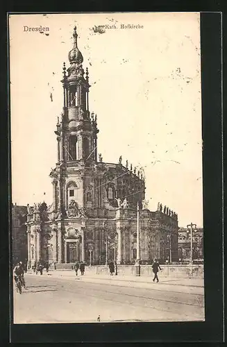 AK Dresden, Katholische Hofkirche