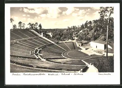 AK Berlin-Charlottenburg, Reichssportfeld, Dietrich-Eckart-Bühne