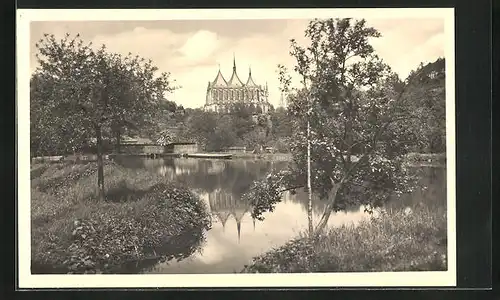 AK Kuttenberg / Kutna Hora, Velechrám sv. Panny Barbory