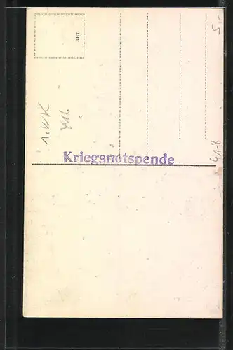 AK Grossadmiral von Tirpitz, Portrait mit seinen Orden an der Uniform
