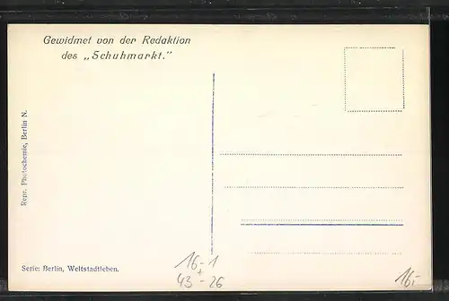 AK Berlin, Weltstadtleben, Kronprinzessin Unter den Linden