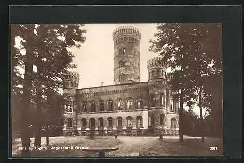 AK Binz / Rügen, Jagdschloss Granitz