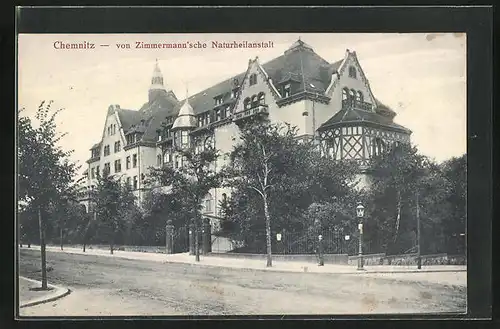 AK Chemnitz, von Zimmermann'sche Naturheilanstalt