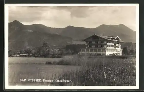 AK Bad Wiessee, Blick zur Pension Hanselbauer