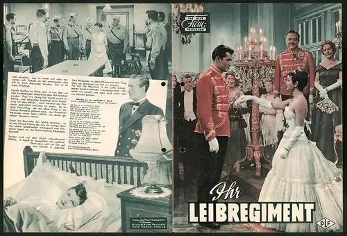 Filmprogramm DNF, Ihr Leibregiment, Ingrid Andree, Gerhard Riedmann, Regie: Hans Deppe