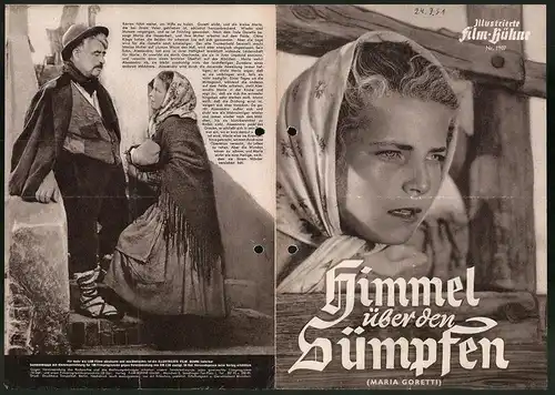 Filmprogramm IFB Nr. 1107, Himmel über den Sümpfen, Ines Orsini, Mauro Metteucci, Regie: Augusto Genina