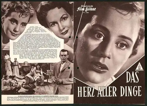 Filmprogramm IFB Nr. 2388, Das Herz aller Dinge, Trevor Howard, Elizabeth Allan, Regie: George More O`Ferral