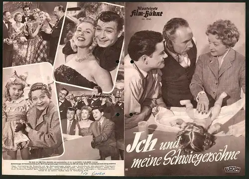 Filmprogramm IFB Nr. 3243, Ich und meine Schwiegersöhne, Grethe Weiser, Walter Giller, Regie: Georg Jacoby