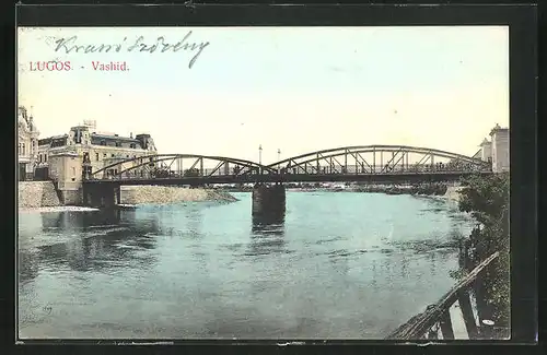 AK Lugos, Vashid, Brücke in der Stadt