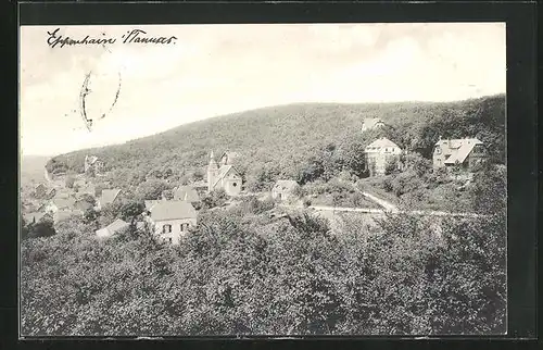 AK Eppenhain i. Taunus, Teilansicht des Ortes