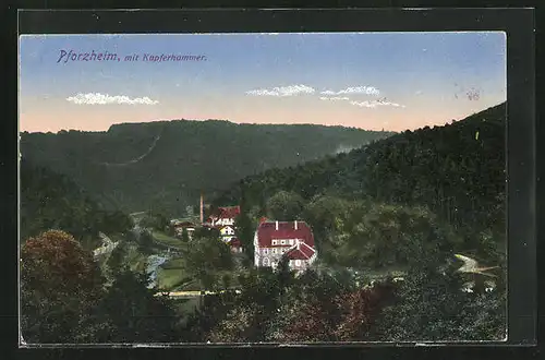 AK Pforzheim, Blick ins Tal