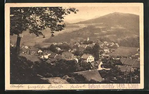 AK Ottenhöfen, Blick auf Ort