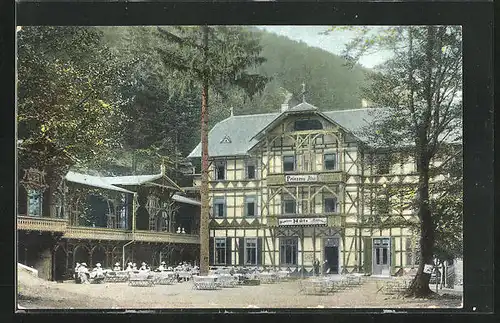 AK Ilsenburg a. Harz, Hotel Prinzess Ilse im Ilsetal