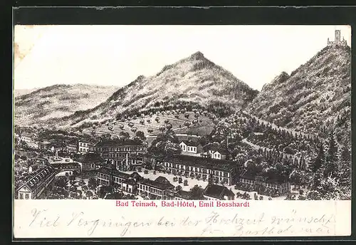 Relief-AK Bad Teinach, Bad- Hotel