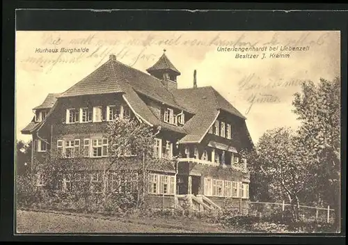 AK Unterlengenhardt bei Liebenzell, Kurhaus Burghalde