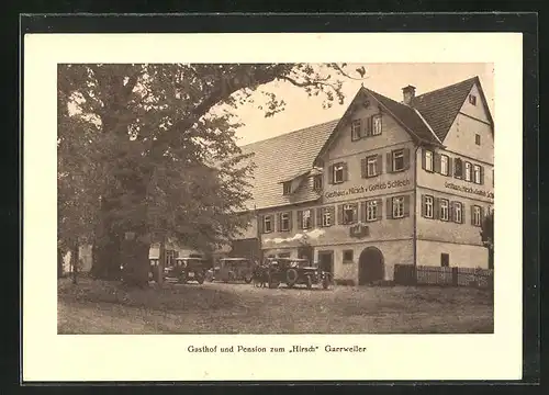 AK Garrweiler, Gasthof und Pension zum Hirsch