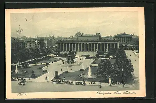 AK Berlin, Lustgarten, Altes Museum
