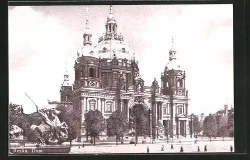 AK Berlin, Blick zum Dom
