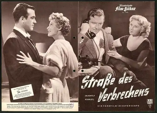 Filmprogramm IFB Nr. 3440, Strasse des Verbrechens, John Payne, Arlene Dahl, Rhonda Fleming, Regie: Allan Dwan