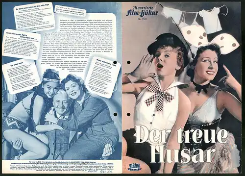 Filmprogramm IFB Nr. 2331, Der treue Husar, Paul Hörbiger, Loni Heuser, Harry Meyen, Regie: Rudolf Schundler