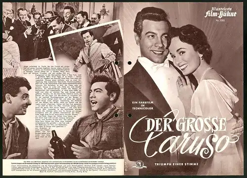 Filmprogramm IFB Nr. 1503, Der grosse Caruso, Mario Lanza, Ann Blyth, Dorothy Kirsten, Regie: Richard Thorpe