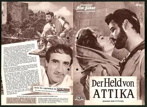 Filmprogramm IFB Nr. 6244, Der Held von Attika, Don Burnett, Guy Williams, Ilaria Icchini, Regie: Curtis Bernhardt