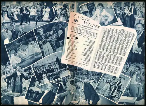 Filmprogramm IFB Nr. 2621, Ewiger Walzer, Bernhard Wicki, Hilde Krahl, Friedl Loor, Regie: Paul Verhoeven