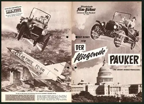 Filmprogramm IFB Nr. 5844, Der fliegende Pauker, Fred MacMurray, Nancy Olson, Keenan Wynn, Regie: Robert Stevenson